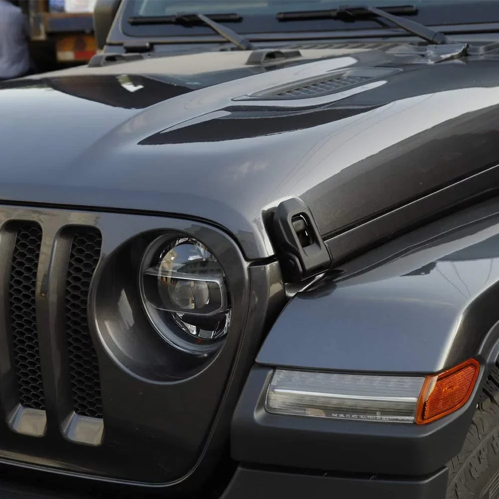 Locking Hood Latch Pins for 2007 - Current Jeep Wrangler JL and JK Models