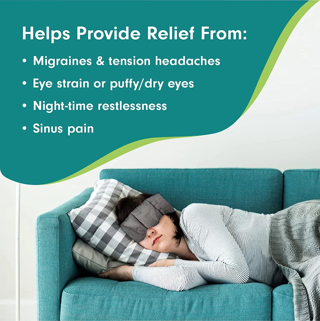 Aculief Weighted Eye Mask to Aid Headache & Stress Relief