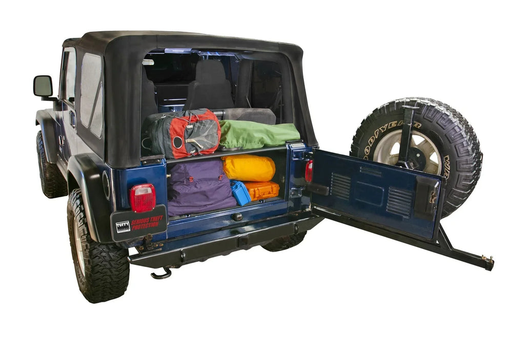 Tuffy Security Products 296-01 Classic Enclosure; Black; 1997-2006 Jeep Wrangler TJ