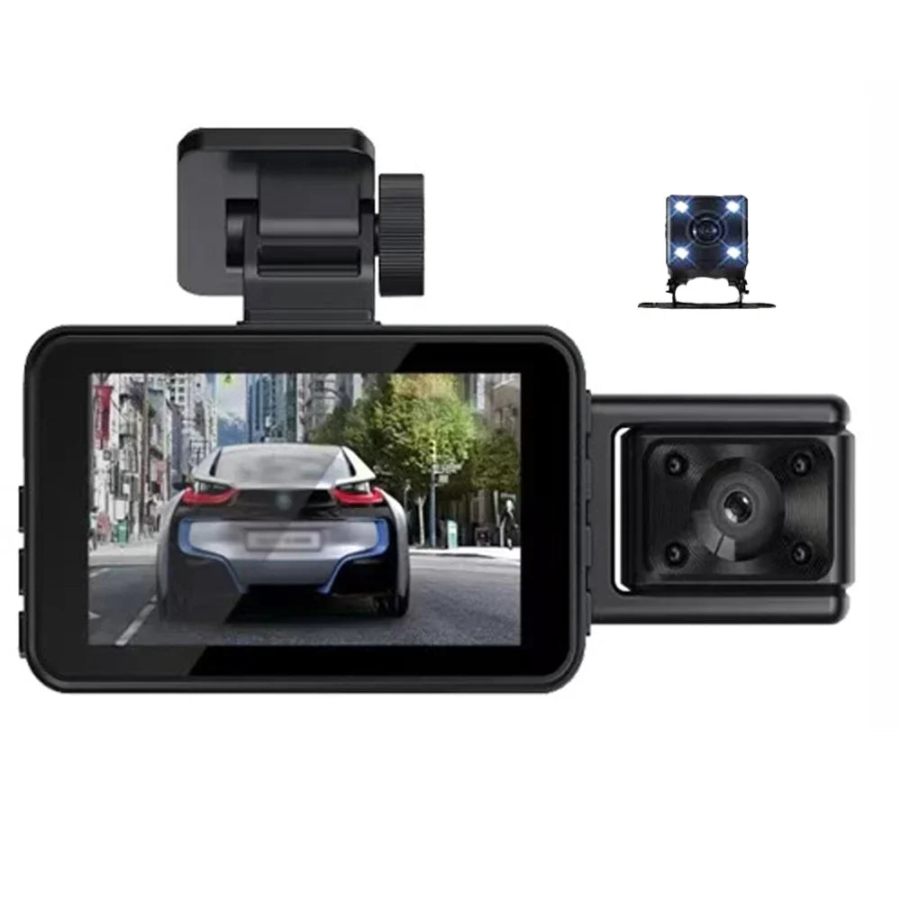 Arealer Dash Camera,Car Camera Mirror Car Dash Cam Rearview Mirror Camera Wifi 3 Cameras Car Rearview Video Wide Car Rear 3 Camera Cam With And Camera Cameras Wide Cameras Wide Clear Buzhi Cam Rear 3