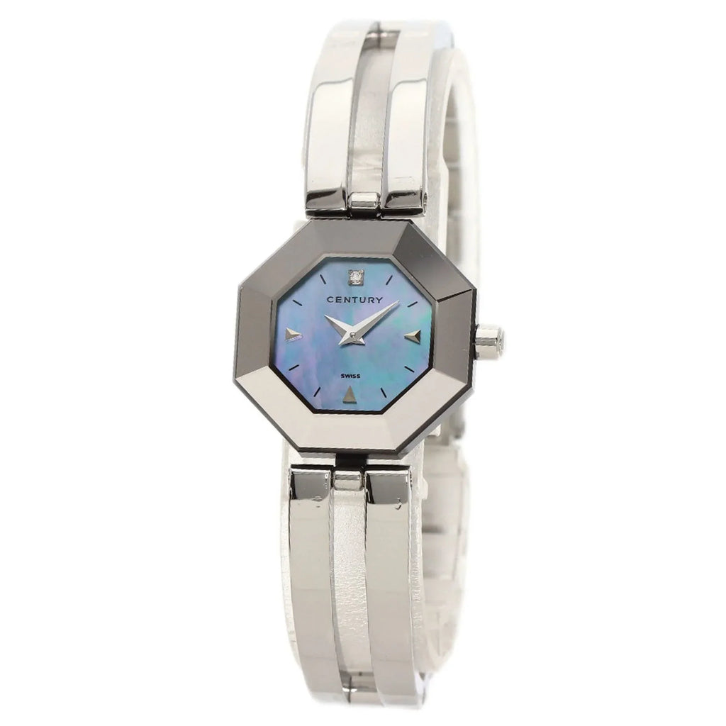 Pre-Owned Century Time Gem Watch Stainless Steel/SS Ladies CENTURY (Good)
