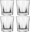 Double Old Fashioned Rocks Whiskey Scotch Glasses 12 Oz -Set of 4-heavy Base Elegant Barware Pub