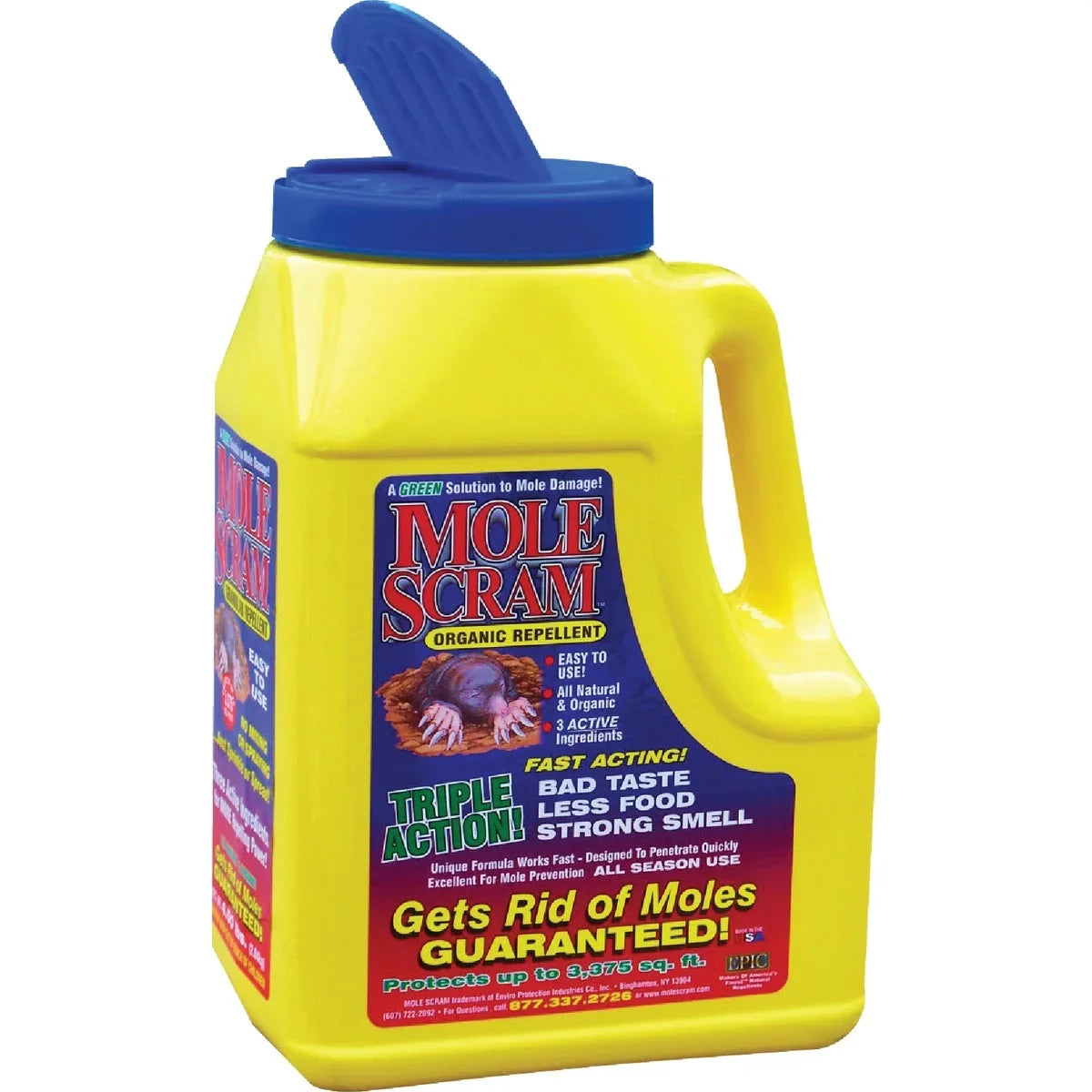 Mole Scram 4.5 Lb. Granular Organic Mole Repellent 12004