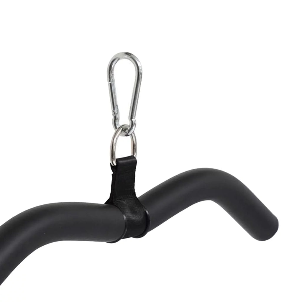 LAT Bar Cable Machine Attachment for Gym, Tricep Press Down LAT Pulldown Accessories, Weight Machine Accessories, Pulldown Cable Attachment Equipment