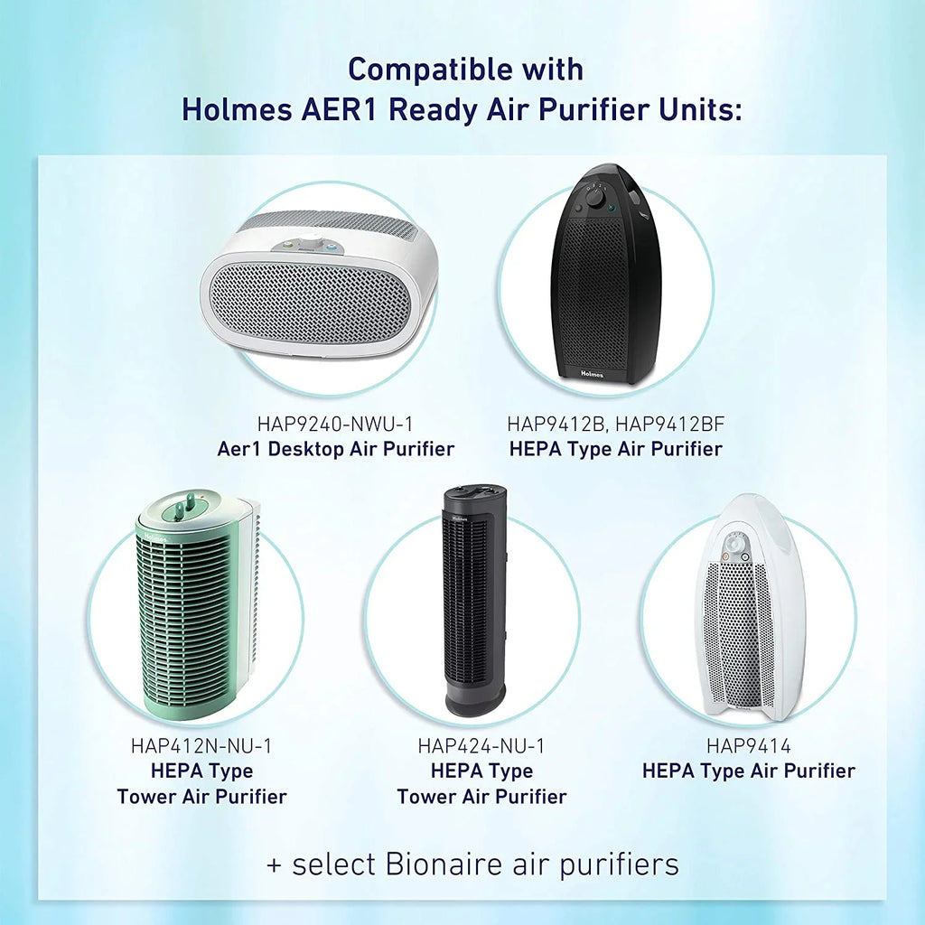 Bionaire® aer1 Allergen-Remover True HEPA Air Filter, 2-Pack
