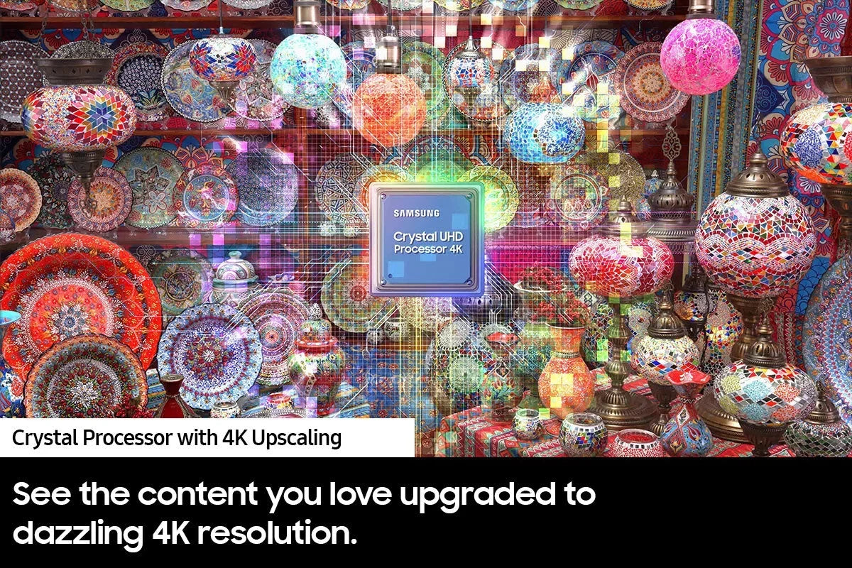 Restored SAMSUNG 50" Class CU8000 Crystal UHD 4K Smart TV UN50CU8000FXZA (Refurbished)