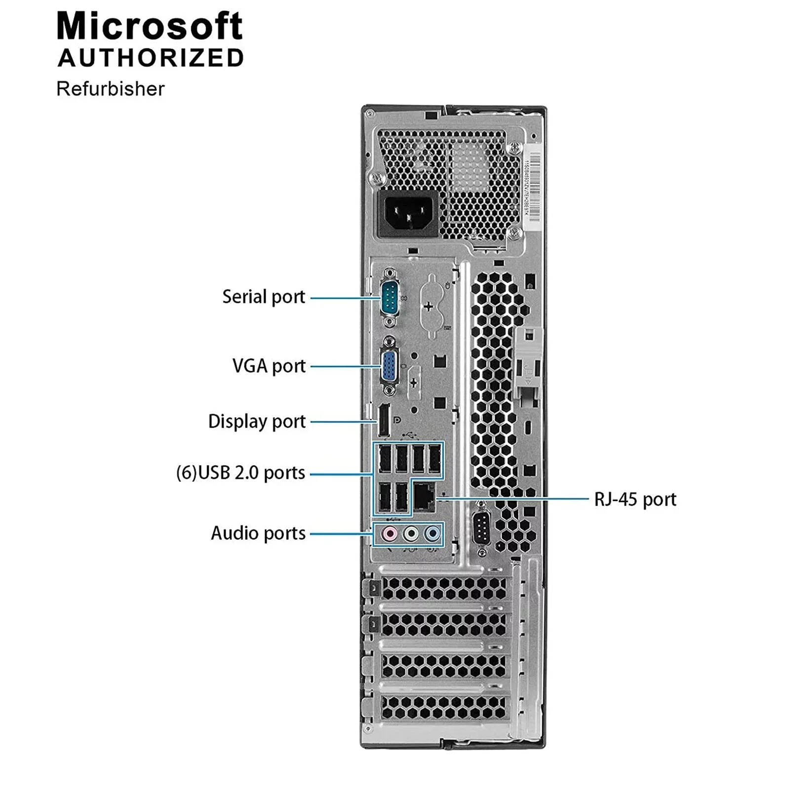 M92P Desktop Computer PC - Intel Quad-Core i5, 500GB HDD, 16GB DDR3 RAM, Windows 11 Pro, DVD, WIFI, RGB Keyboard and Mouse (Used - Like New)