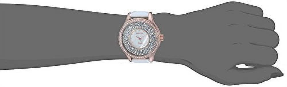 Invicta Women's Angel Quartz 3 Hand White Dial Watch 24588