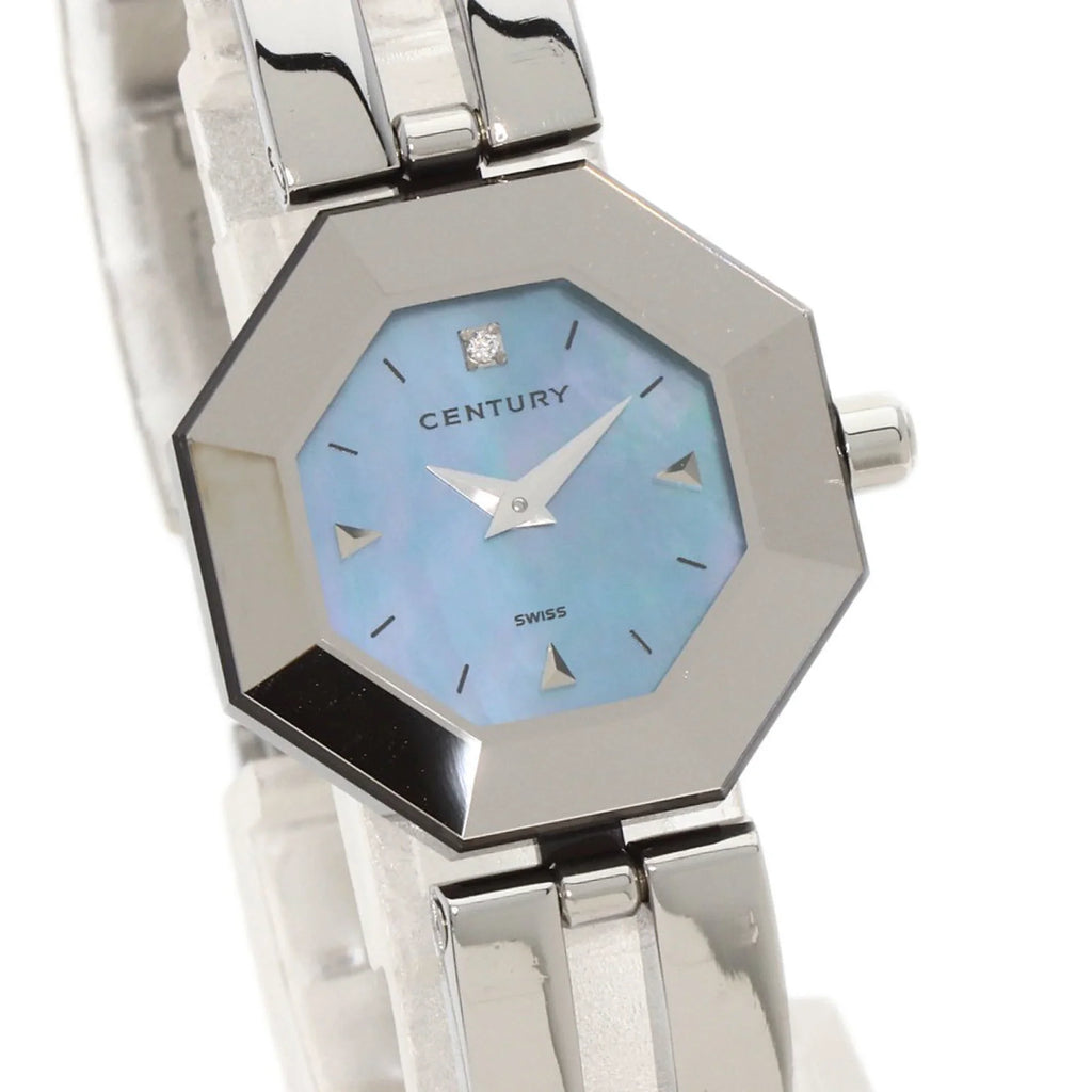 Pre-Owned Century Time Gem Watch Stainless Steel/SS Ladies CENTURY (Good)
