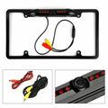 Cache Night Vision Car License PLatitudee Rearview Camera - Black