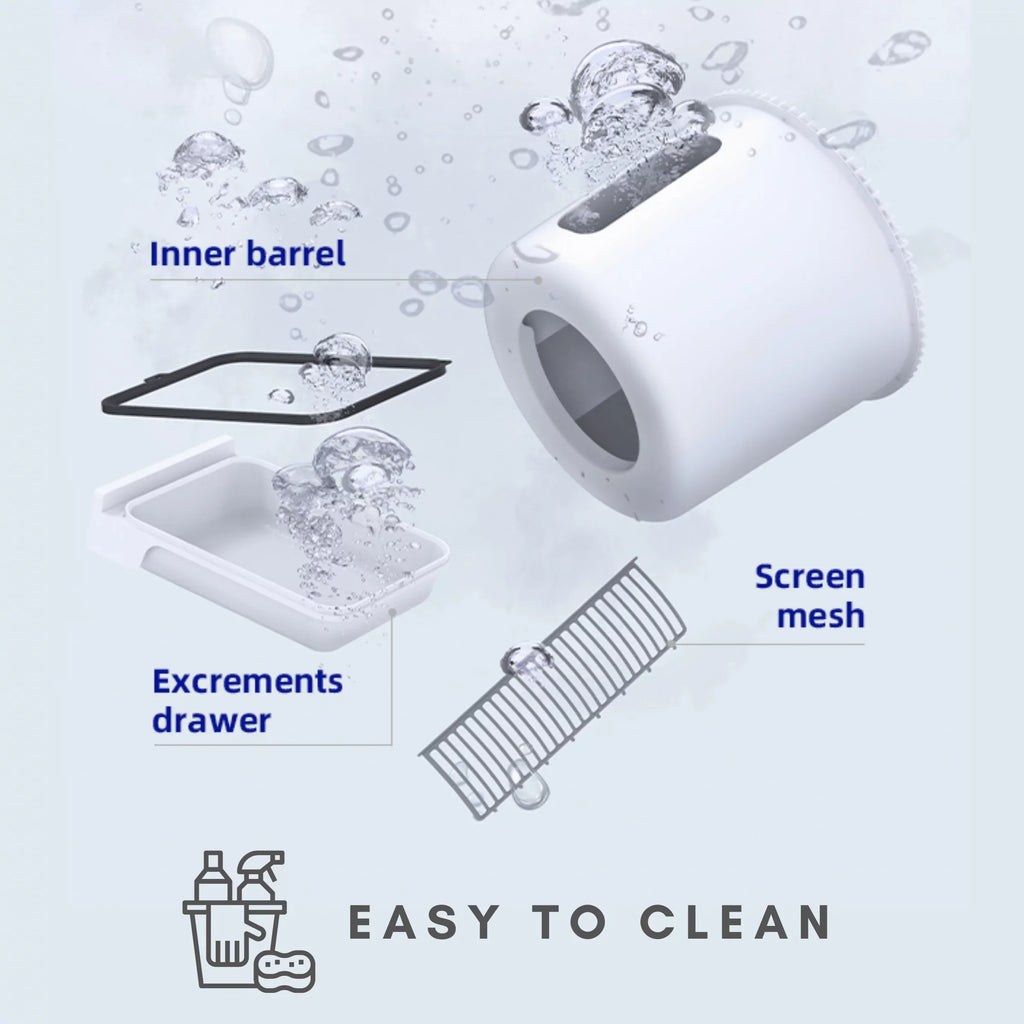 Instachew Purrclean Self-Cleaning Automatic Cat Litter Box with App Control, Support 5GHz & 2.4GHz WiFi