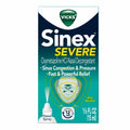 Vicks Sinex Severe Nasal Spray With Menthol 0.50 Oz, 4-Pack