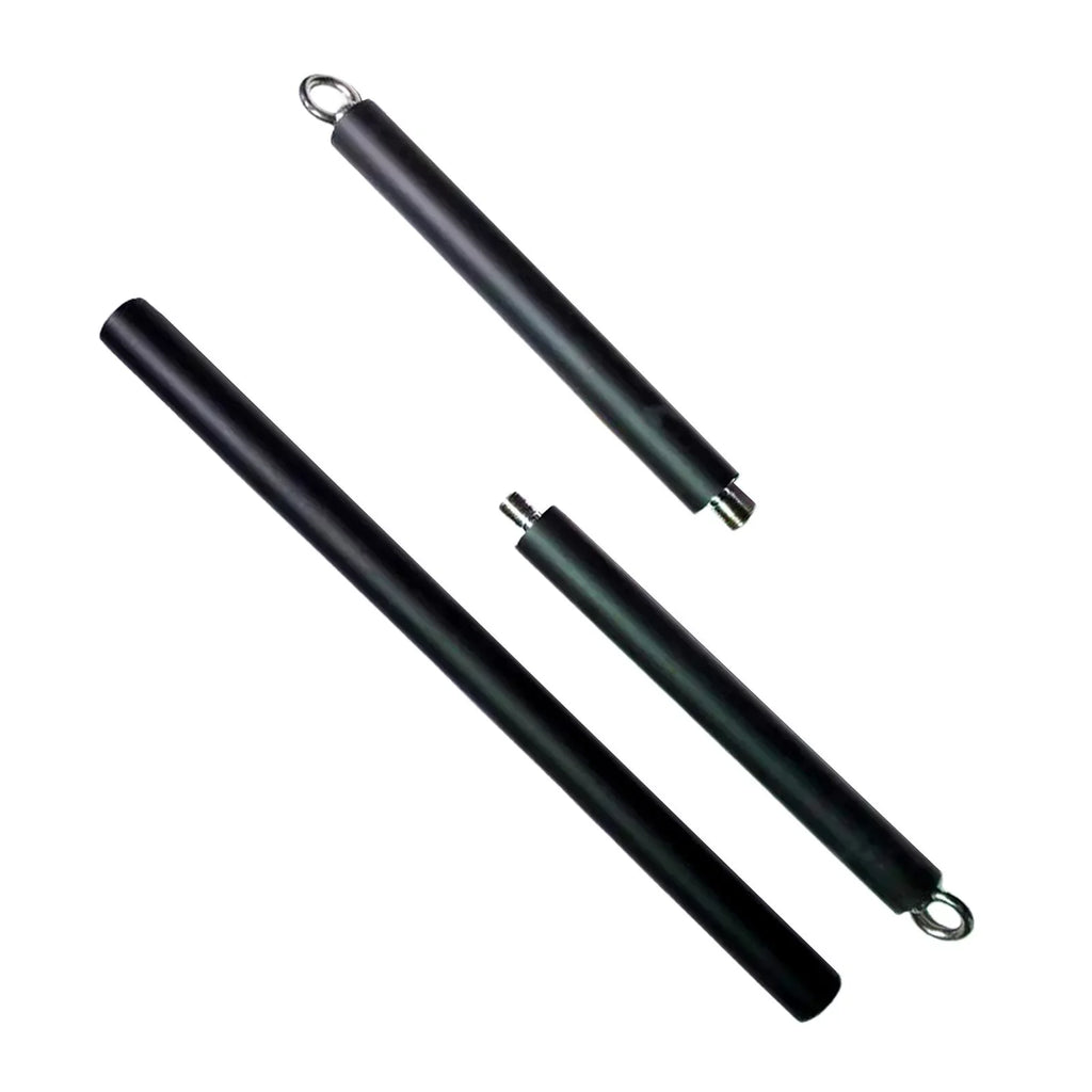 LAT Pull Down Bar Cable Machine Attachment Bar for Workout Back Arm Home Gym 3 Sections 100cm