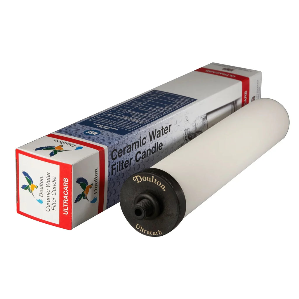 Doulton W9123053 UltraCarb 10 Inch Ceramic Candle Filter Cartridge (2 PACK)