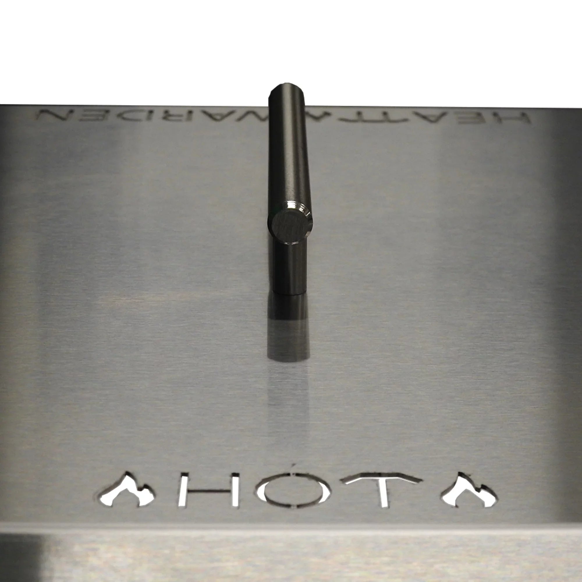Heat Warden Rectangle Fire Pit Heat Deflector in Stainless Steel