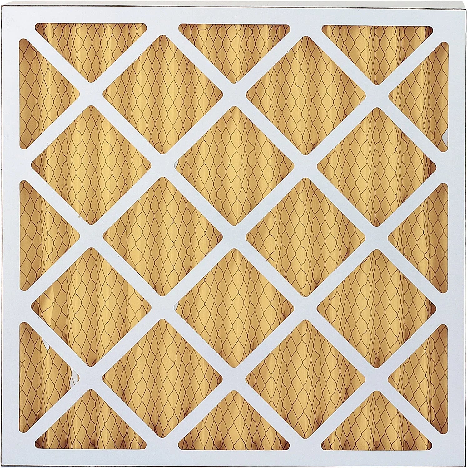 Filterbuy 20x20x2 MERV 11 Pleated HVAC AC Furnace Air Filters (3-Pack)