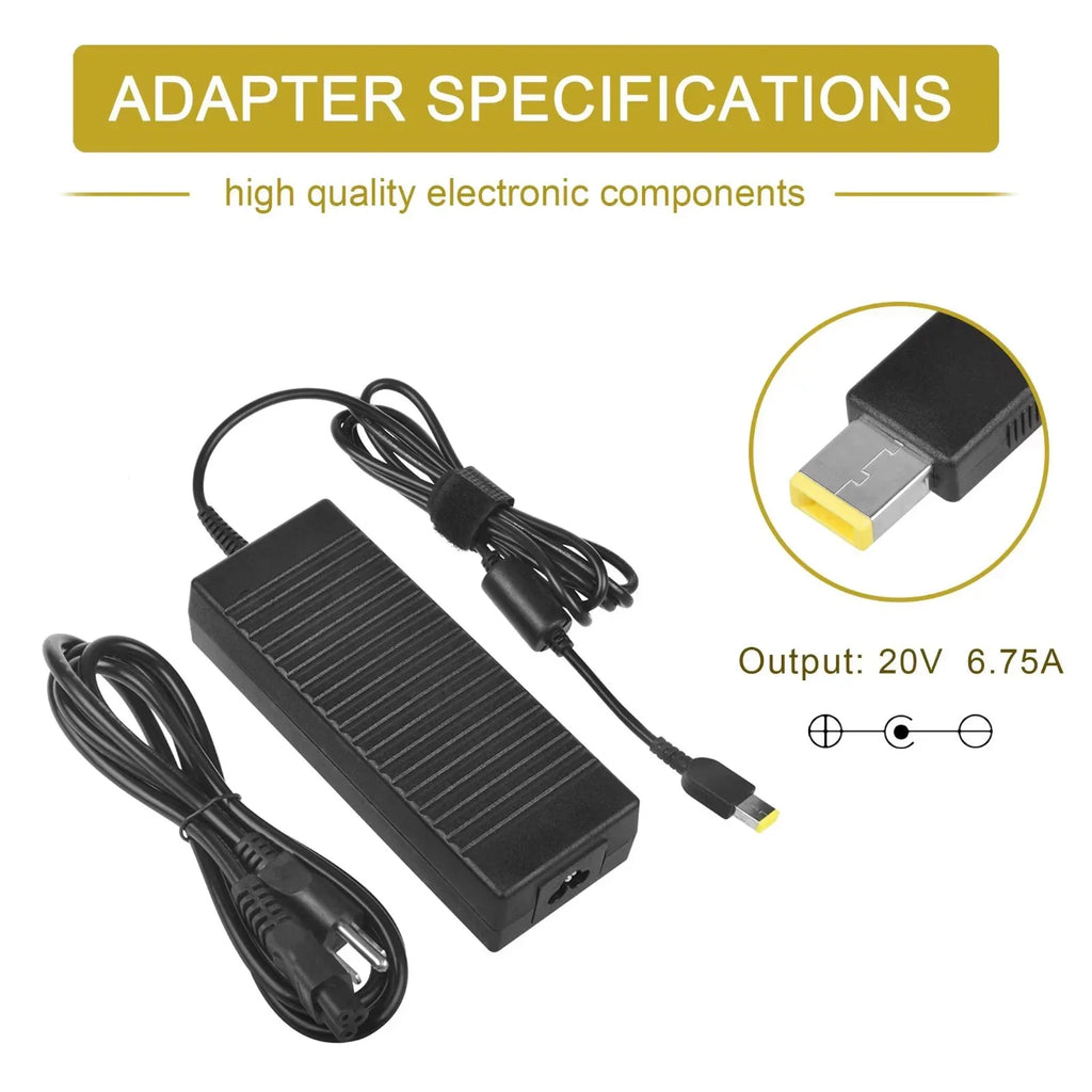 CJP-Geek AC Adapter Charger for  IdeaPad Y50/i7-4710HQ/59421863 Notebook Power Cord