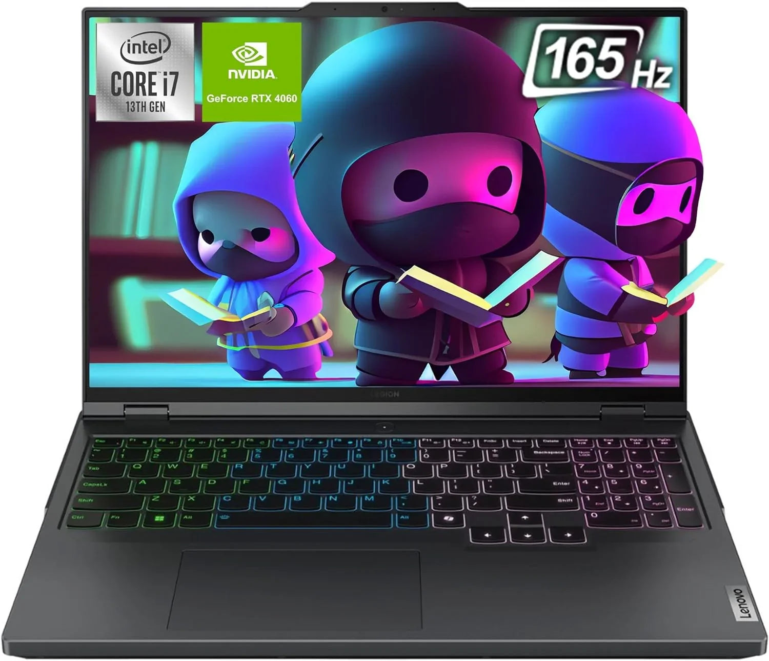 Legion Pro 5i Gaming Laptop, 13th Gen Intel Core i7-13700HX, 16 GB DDR5 Ram, 512 GB PCIe SSD, 16" WQXGA(2560x1600), Nvidia Geforce RTX 4060, Windows 11 Home