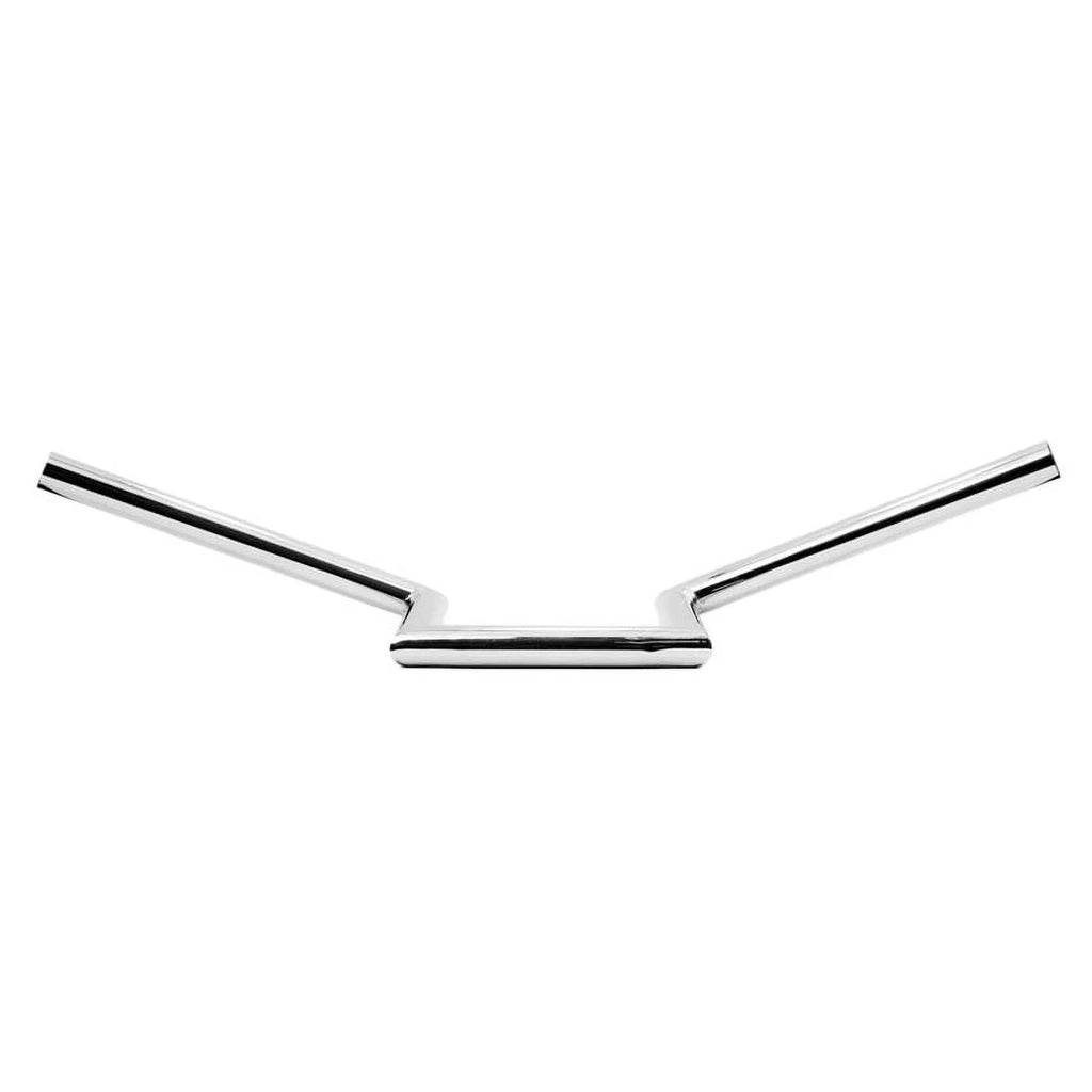 Krator Z Bars Replacement Handlebars Custom Bobber Harley Triumph Chrome 1 Inch Zee Zed Compatible with Kawasaki Vulcan Classic Limited 2000