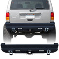 Vijay Steel XJ Rear Bumper with Lights Fits 1984-2001 Jeep Cherokee XJ