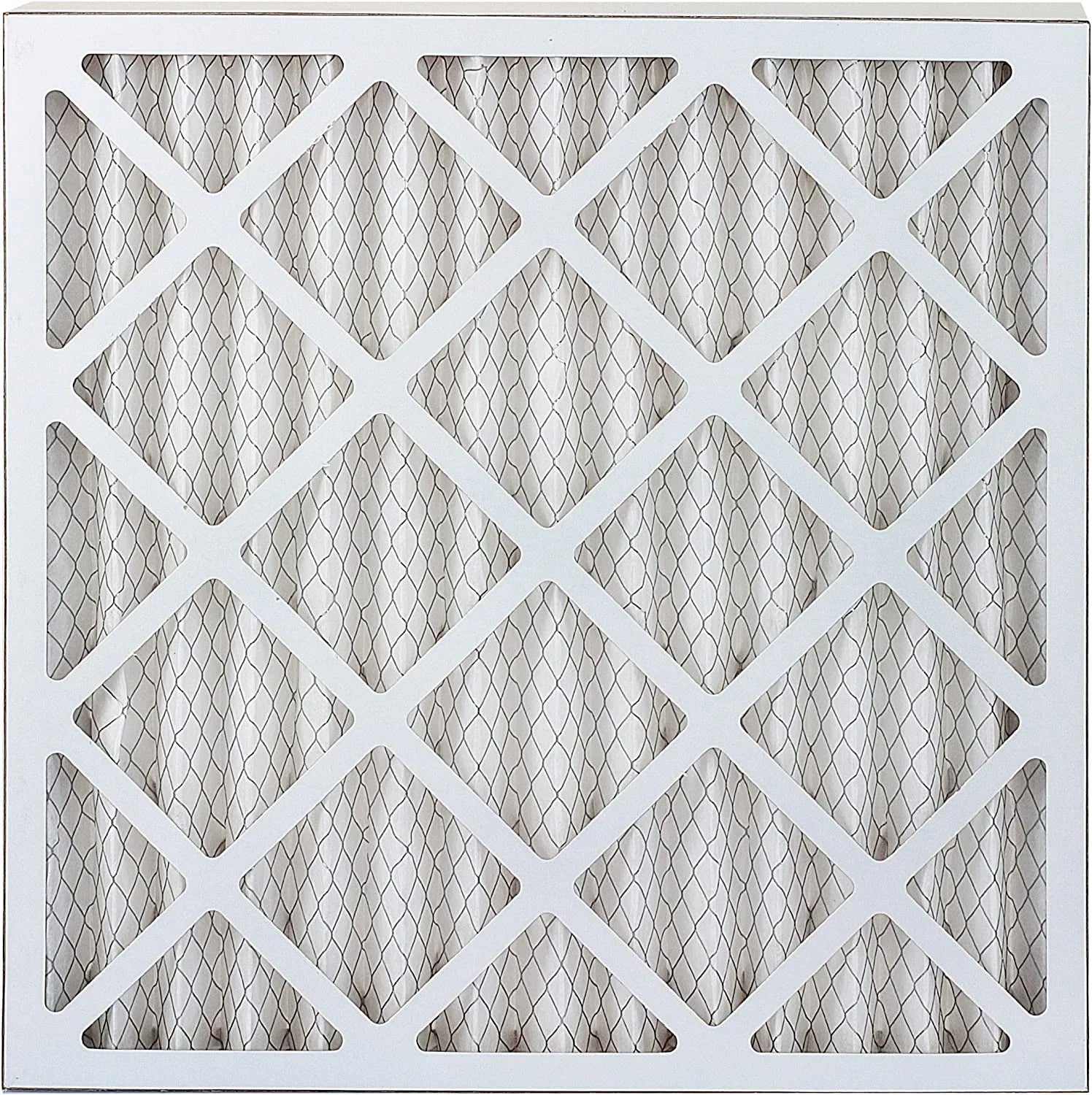 Filterbuy 25x25x4 MERV 13 Pleated HVAC AC Furnace Air Filters (5-Pack)