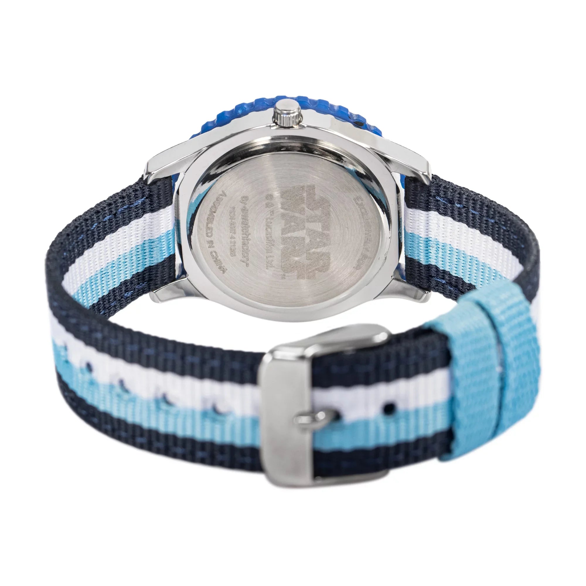 Disney Star Wars R2-D2 Boys' Stainless Steel Watch, 1-Pack