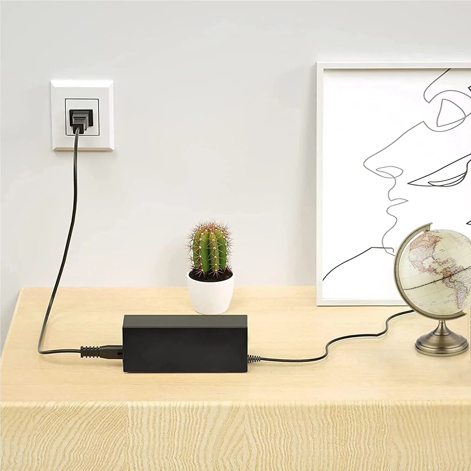 Guy-Tech AC / DC Adapter Compatible with  351 SF351 Series S32F351 S32F351FUU LS32F351FUUXEN 32" Full HD LED LCD Monitor Power Supply Cord Cable PS Charger