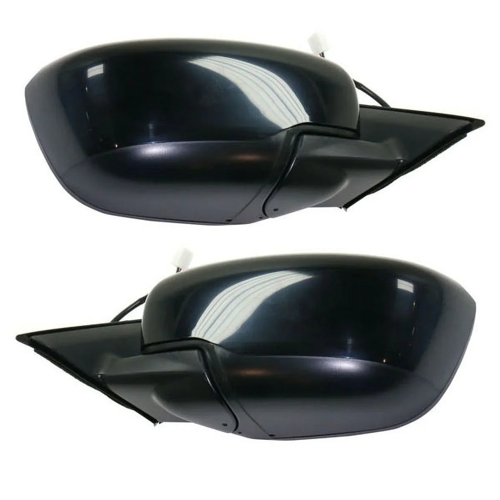 For 14-19 Rogue Rear View Door Mirror Power w/o Turn Signal & Camera Set Pair