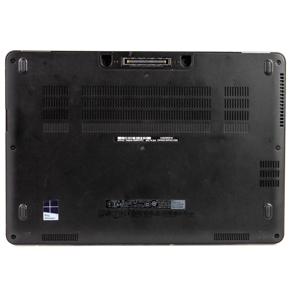 Used  Latitude E7270 12.5" Laptop Core i5 16GB 256GB SSD M.2 Integrated Graphics Win 10 Pro B v.WCA