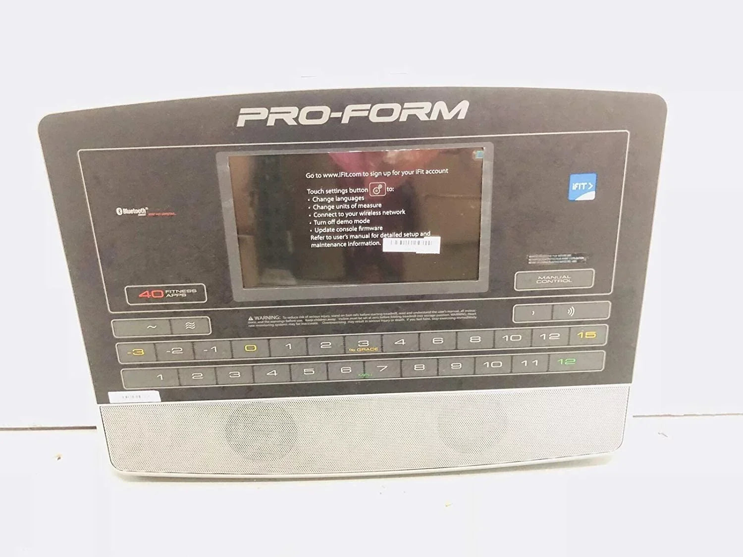 Icon Health & Fitness, Inc. Display Console 384470 ETPF17116 385550 Works with Proform Pro 9000 Treadmill