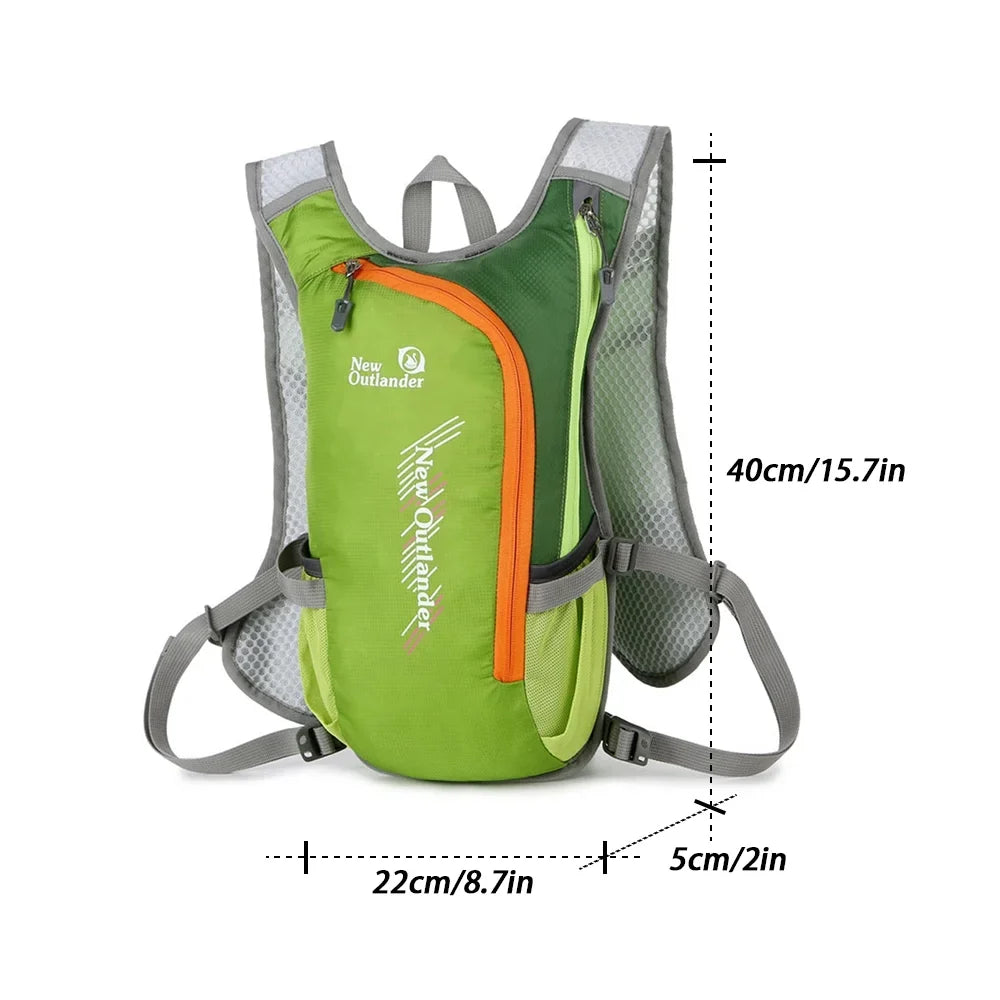 New Outlander Breathable Hydration Backpack for Hiking, Running, and Cycling