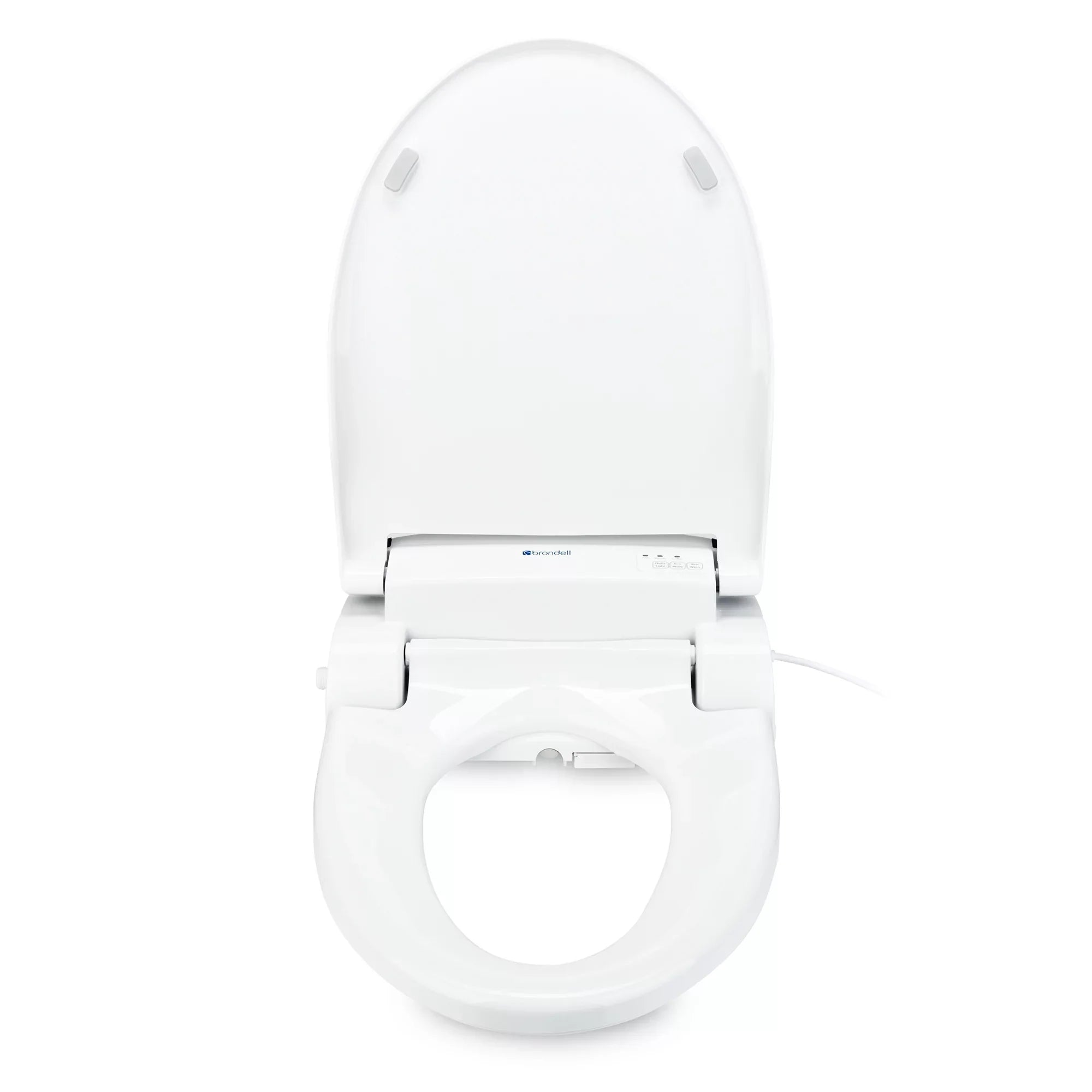 Brondell Swash DS725 Advanced Bidet Seat, Elongated White with Stainless Steel Nozzle, 9.7 lbs
