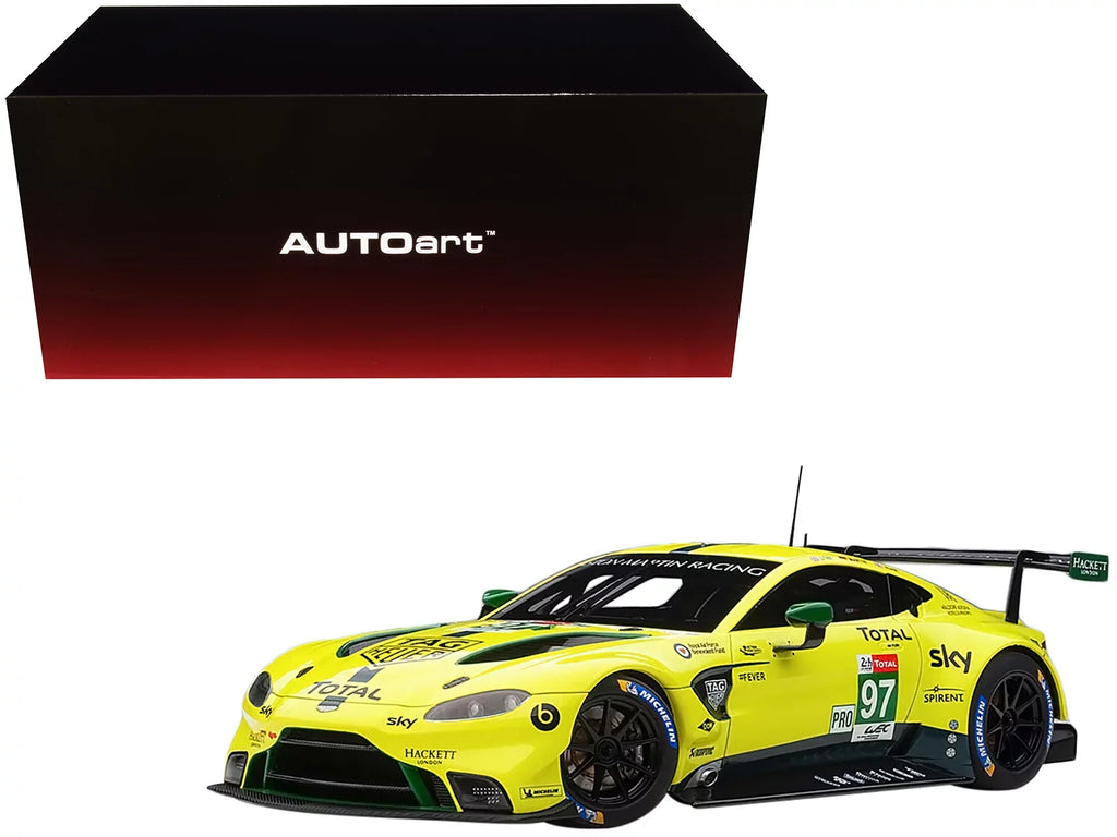 Diecast 2018 Aston Martin Vantage GTE #97 Lynn - Martin - Adam Le Mans PRO 1/18 Model Car by Autoart