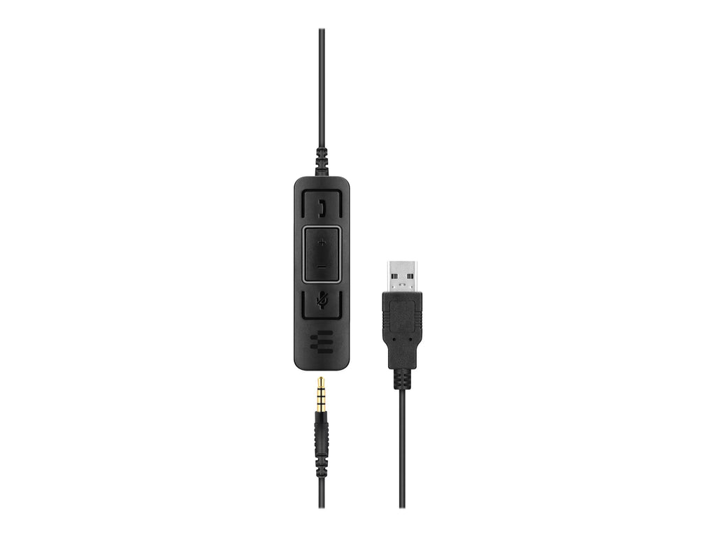 EPOS SC 75 USB MS - Culture Plus Mobile - headset - on-ear - wired - black