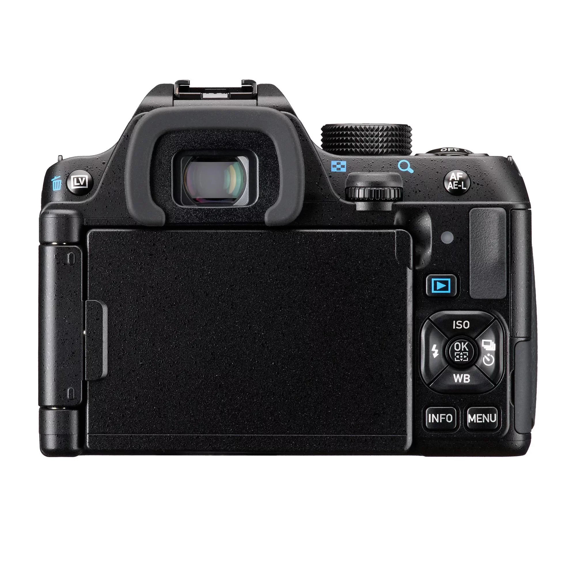 Pentax KF DSLR Camera Body (Black) Bundle with O-GPS2 GPS Unit