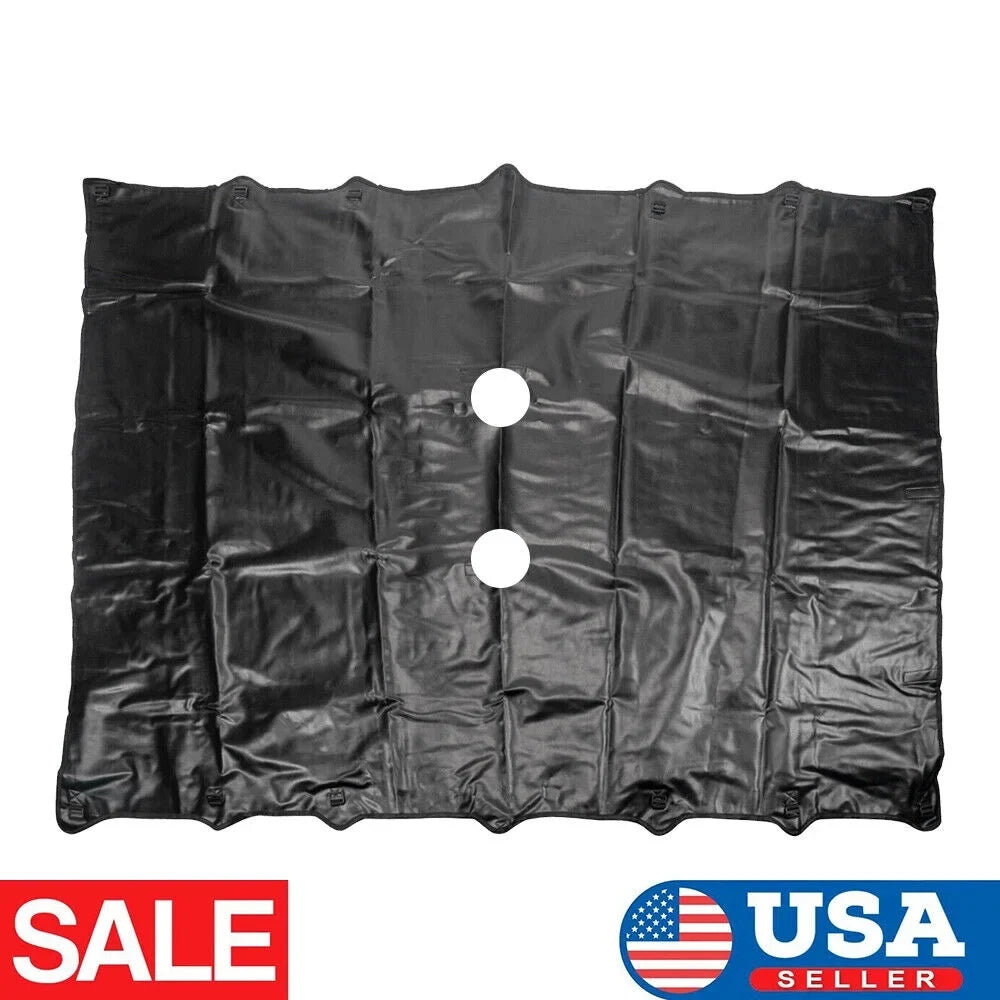 JLLOM Premium Jeep Wrangler JK JKU 07-18 Leather Top Sunshade - Easy Install, Maximum Sun Protection