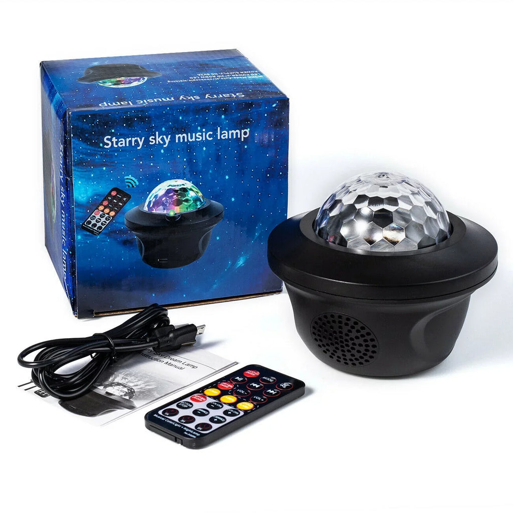 Bluetooth Speaker RGB LED Stage Light Strobe Disco Party DJ Ball Lamp W/ Remote