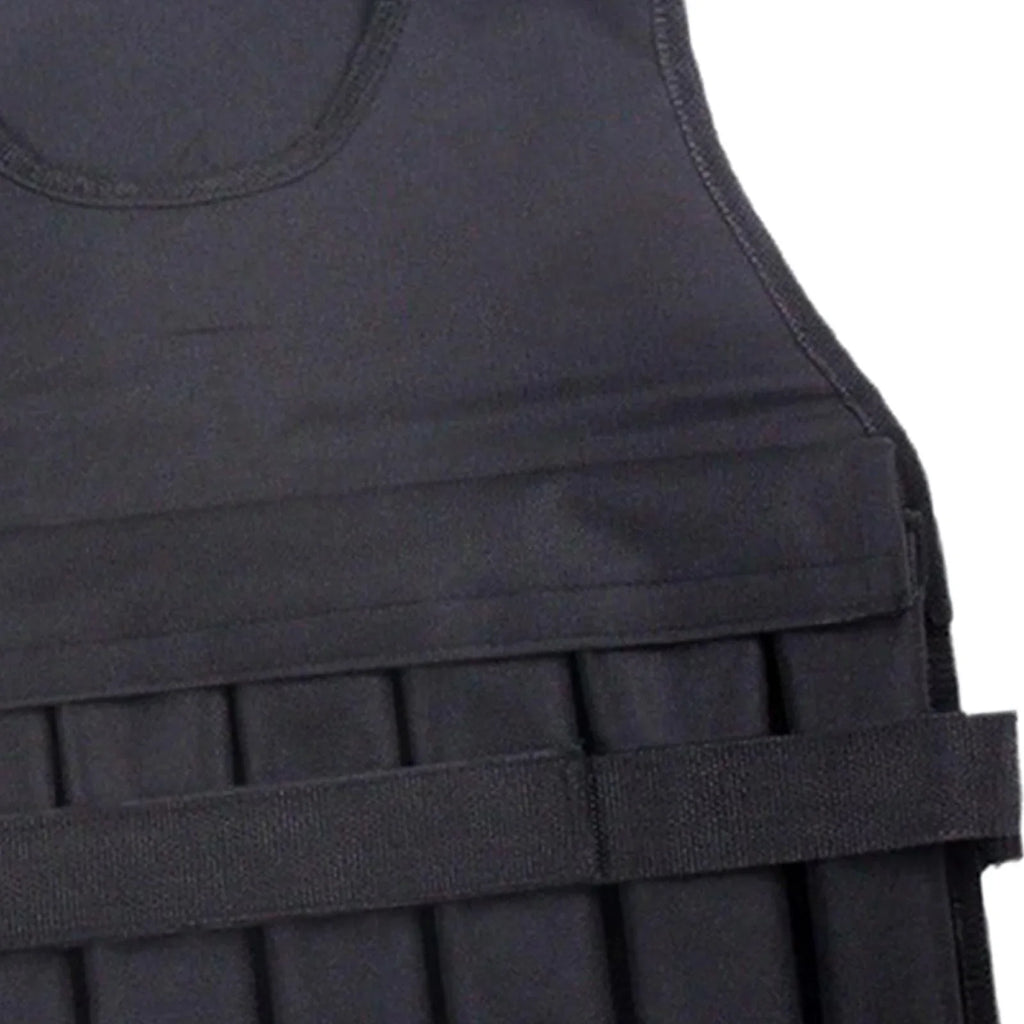 funtasica Loading Vest Exercise Jacket for Boxing Running Gym Fitness 8 Pockets Exercise Slim Design Strength Training Body Weight Vest
