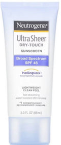 Neutrogena Ultra Sheer Dry-Touch Sundisplay SPF 45 3 oz (Pack of 3)