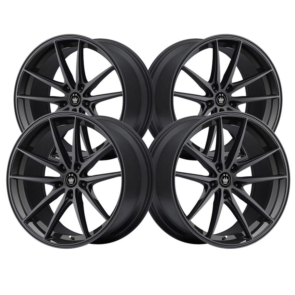 Konig 37B Oversteer 16x7.5 5x100 +45et Gloss Black Wheel