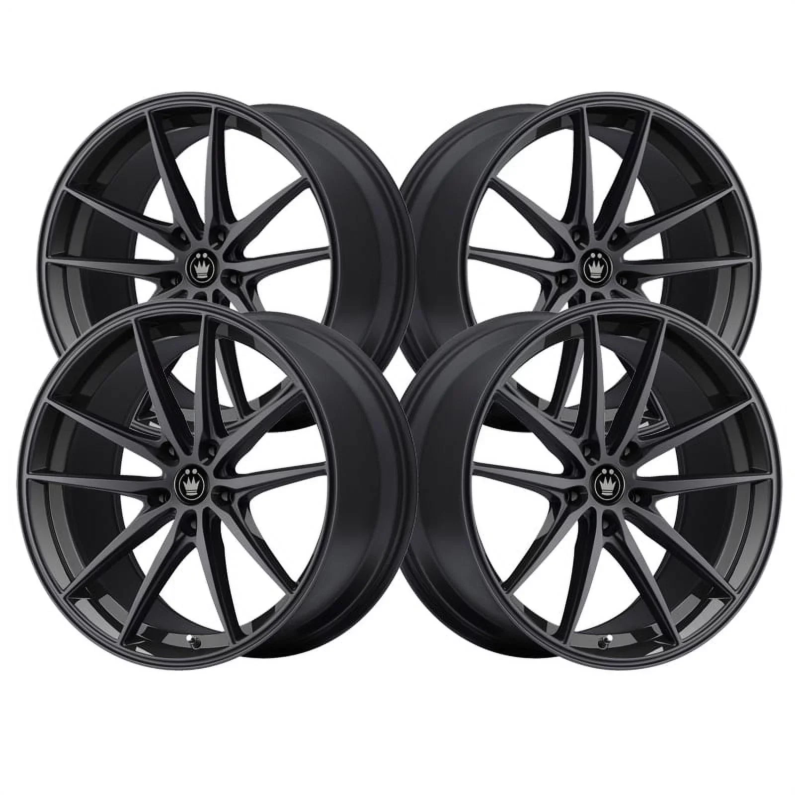 Konig 37B Oversteer 16x7.5 5x100 +45et Gloss Black Wheel
