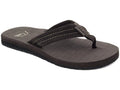 Quiksilver Men's Carver Suede 3-Point Flip-Flop