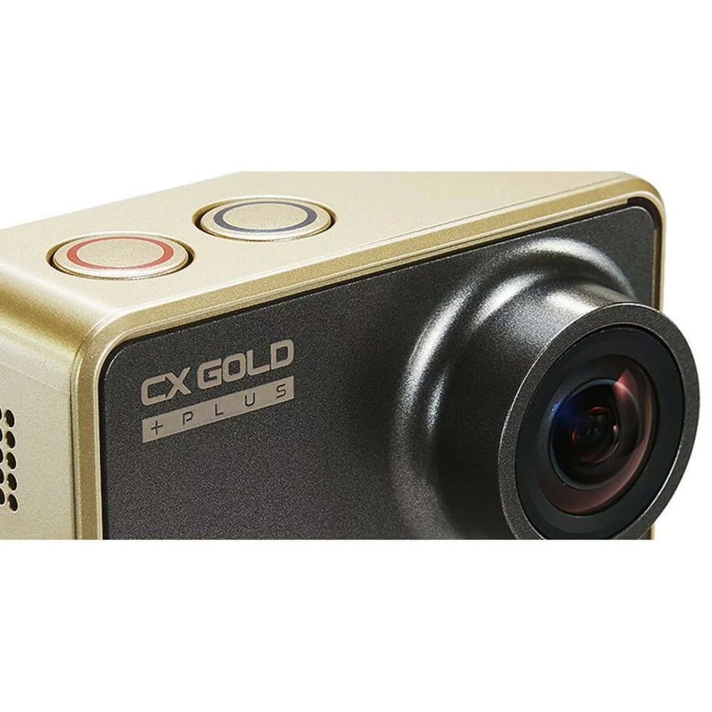 ACTIVEON Digital Camcorder, 2" LCD Touchdisplay, CMOS, Full HD, Gold