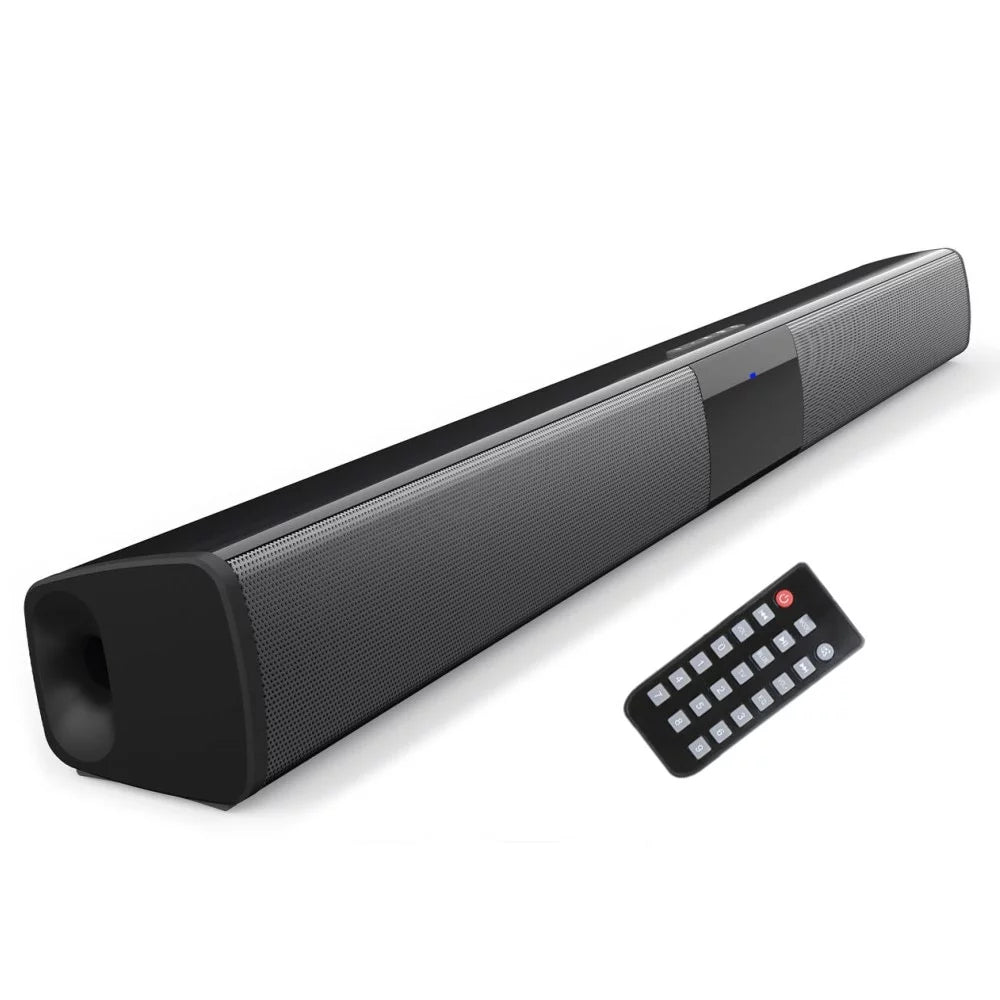Sound Bar Bluetooth Speaker Surround Sound System Wired & Wireless 22 inch TV Sound Bar
