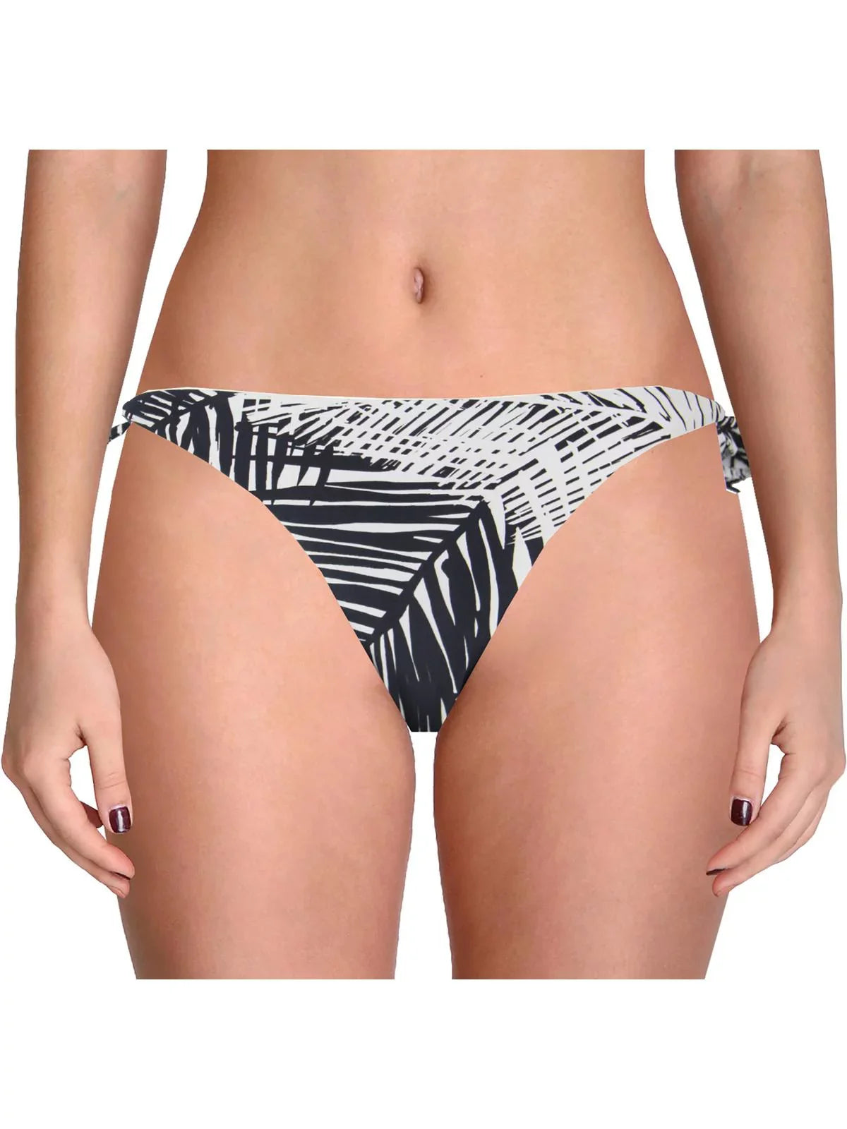 PilyQ Womens Tassel Printed Swim Bottom Separates