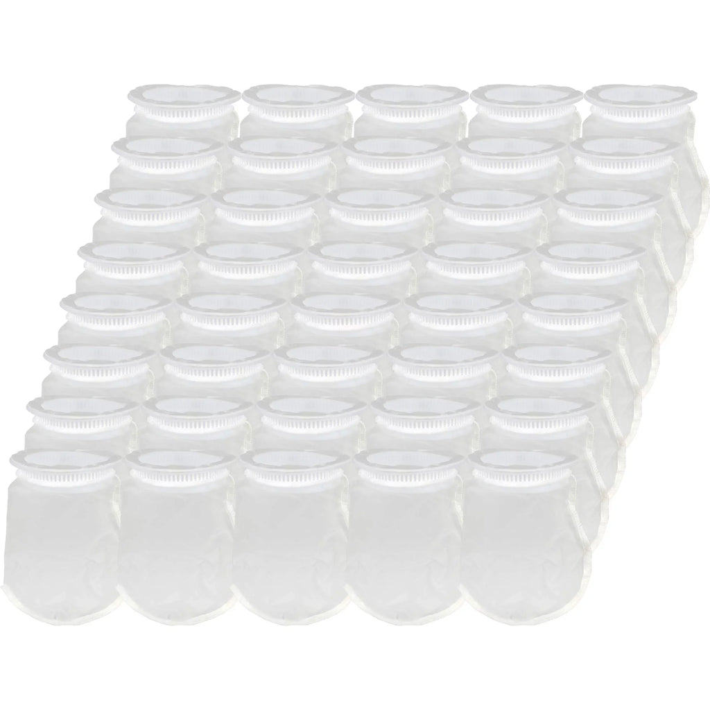 SpiroPure SP-BN-410-100 100 Micron #3 (10”) Woven Nylon Monofilament Mesh Liquid Bag Filter BN-410-100 255009-03 (Case of 40)