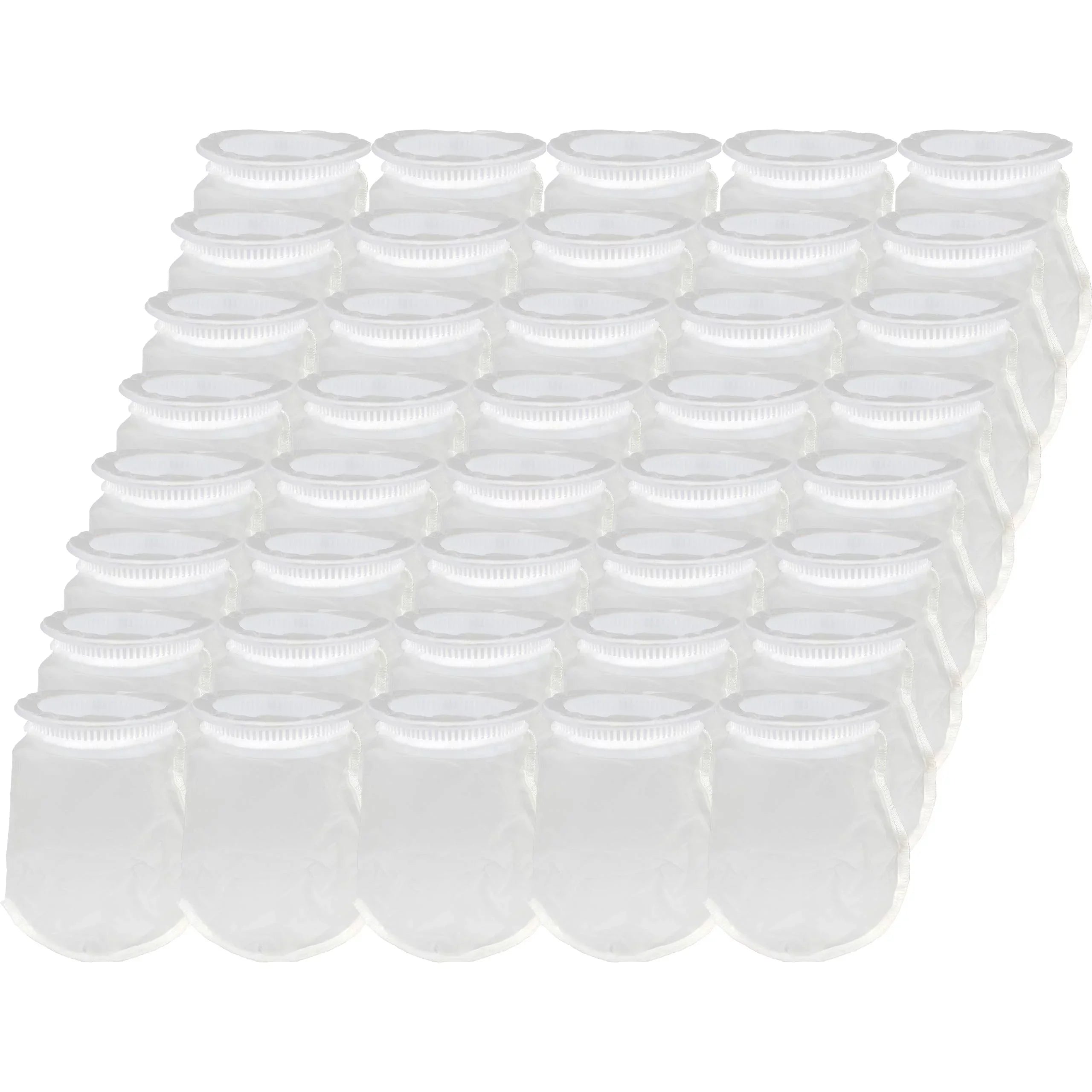 SpiroPure SP-BN-410-100 100 Micron #3 (10”) Woven Nylon Monofilament Mesh Liquid Bag Filter BN-410-100 255009-03 (Case of 40)