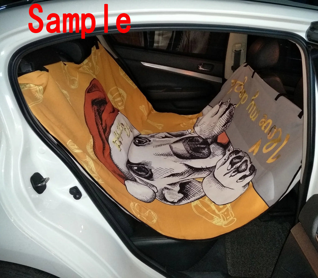 GCKG Crab Walking In Beautiful Beach Pet Car Seat Cover Dog Car Seat Mat Hammock Cargo Mat Trunk Mat For Cars Trucks and SUV 54x60 inches