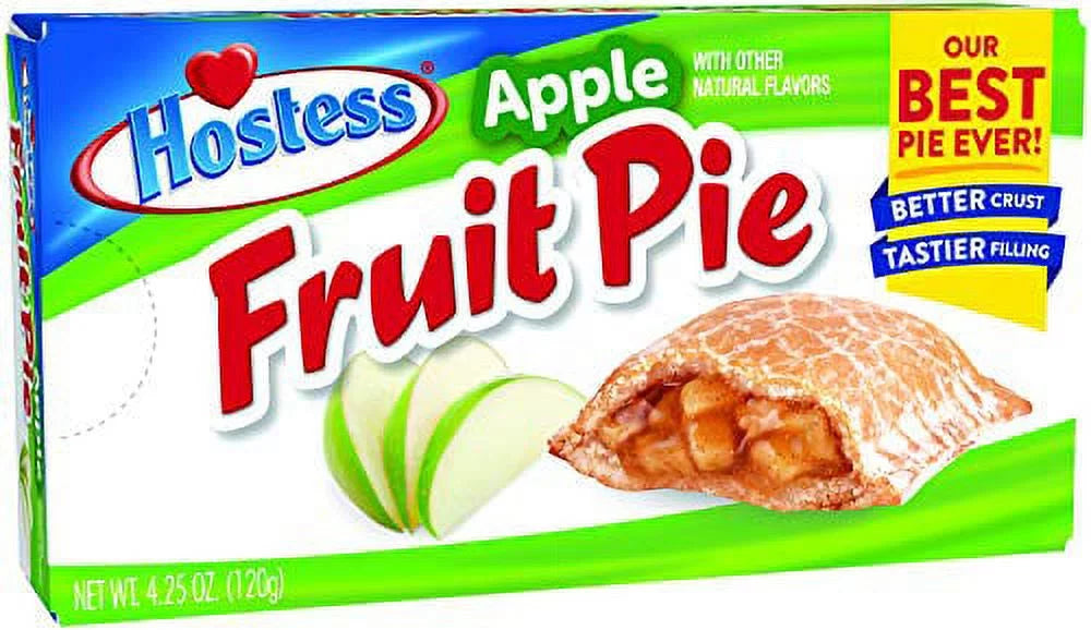 Hostess Fruit Pie, , 4.25 Ounce (Pack of 8)