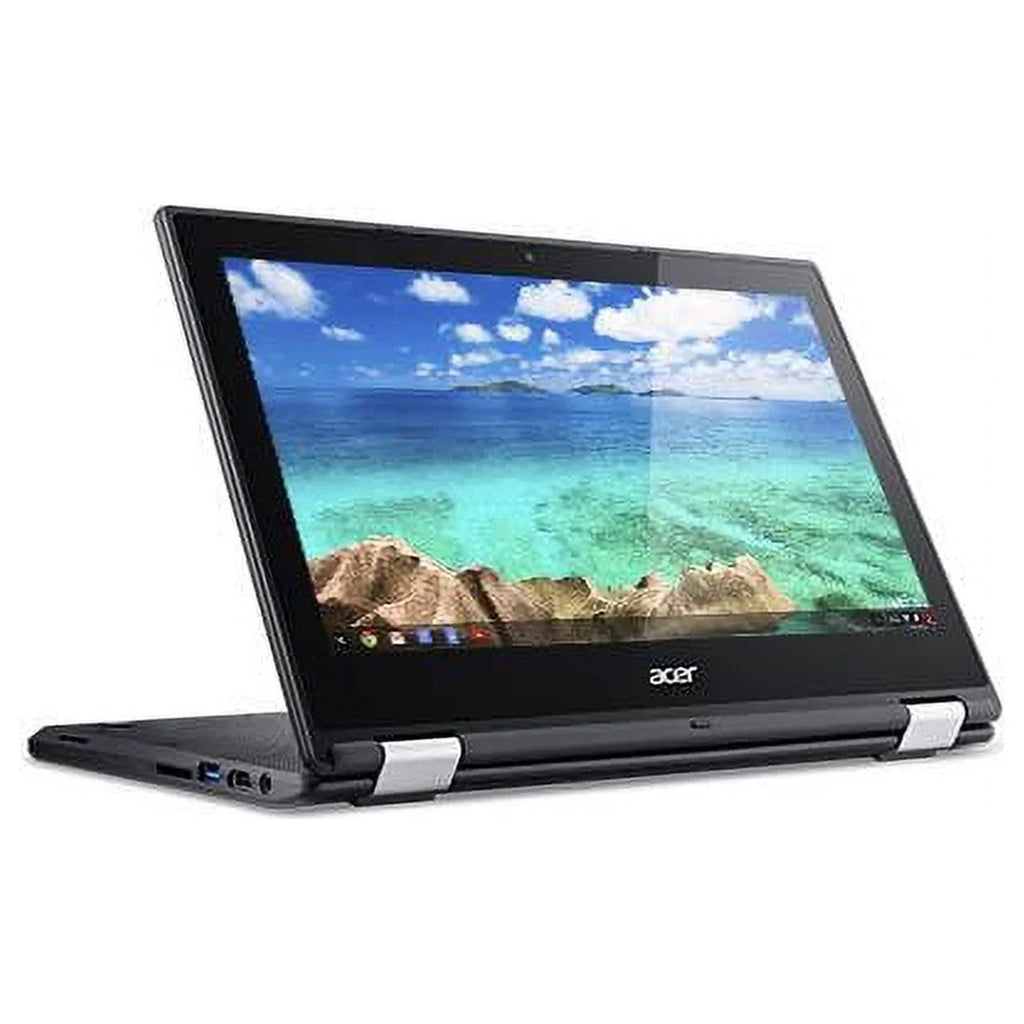 Restored Acer C738T-C44Z 11.6" HD Touchdisplay Celeron N3150 1.6GHz 4GB RAM 16GB SSD Chrome OS Black (Refurbished)